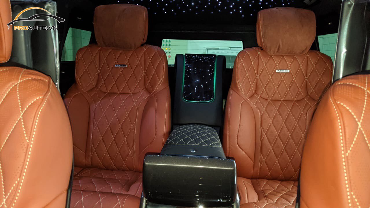 Độ ghế limousine xe Land Cruiser