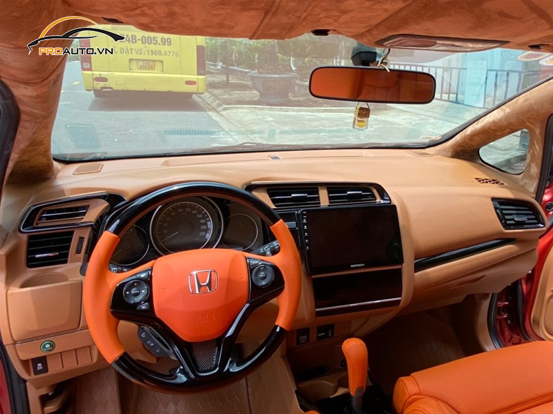 Đổi màu toàn bộ nội thất ô tô Honda City