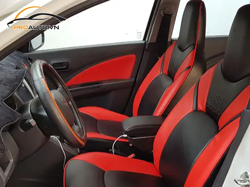 Đổi màu nội thất toàn bộ xe Suzuki Celerio