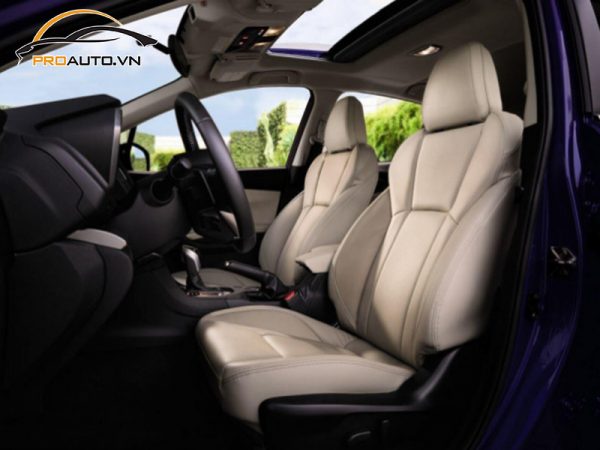 Đổi màu nội thất chi tiết xe Subaru Impreza