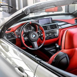 Đổi màu nội thất chi tiết xe BMW Series 4