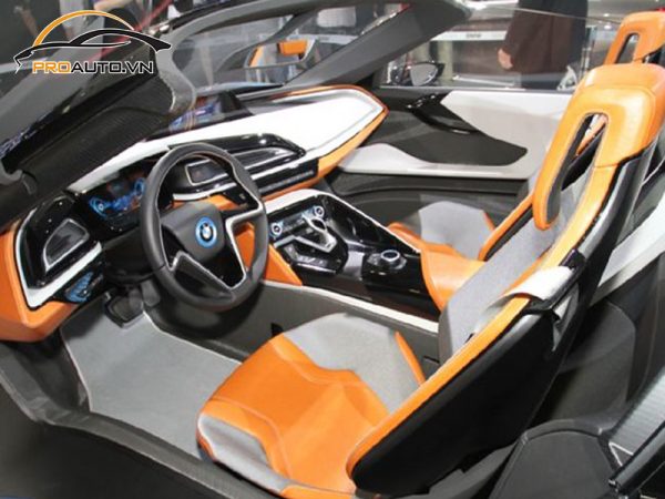 Đổi màu nội thất xe BMW i8