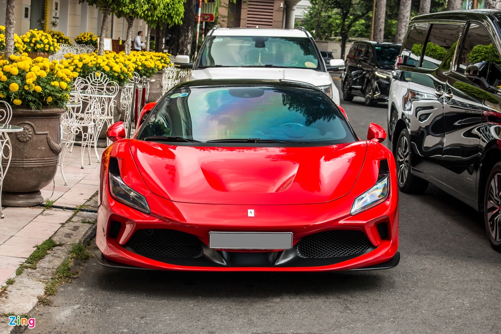 Ferrari F8 Tributo của ông Nguyễn Quốc Cường.