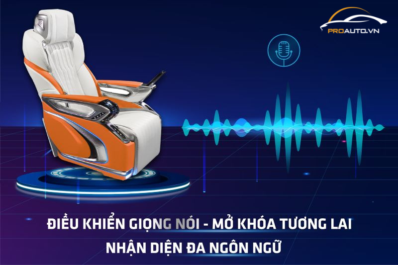 Độ ghế Limousine xe ô tô - Tính năng giọng nói đầu tiên tại Việt Nam