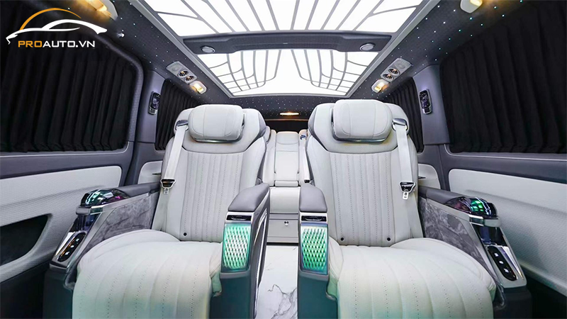 Độ ghế Limousine Hongyi CRYSTAL 5.0