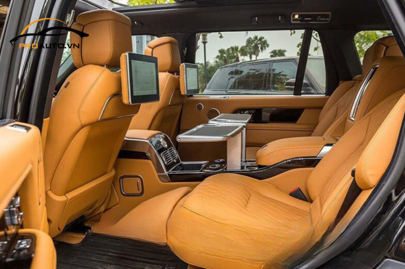 Bọc ghế da Nappa cho dòng xe Range Rover