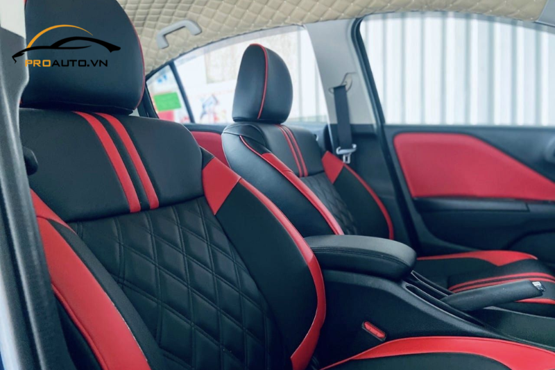 Mẫu bọc ghế da Simili cho xe ô tô Honda City 2024